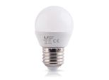 10X E27 6W Globo Led Bianco Caldo 480 Lm 3000K Lampadina