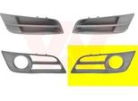 Van Wezel 5396593 Copertura Paraurti Anteriore Sinistra Per Toyota Corolla (ZZE12, NDE12, ZDE12)