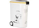 Curver Contenitore Per Alimenti Secchi 54 L / 20 Kg - Animali Domestici - Bianco - 49,3 X 27,8 X 60,5 Cm - Per Cani