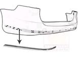 Van Wezel 5740553 - Coperchio Oe 3AF8074592ZZ Paraurti Posteriore Sinistro Per Passat (365, 362)