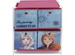 Arditex WD12906 Scaffale Con 4 Contenitori Tessili 53 X 30 X 60 Cm Da Disney-Frozen Ii