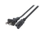 Efb EK496.1,8 Efb Netzkabel Usa/Nema 5-15P-C7 180°,Sw,1.8M,Spt-2 Awg18X2C