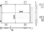 Condensatore Aria Condizionata 119Mm Mahle Per Swift Iii