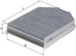 Mahle Lak 364 - Filtro Aria Abitacolo Oe 6W83020B02AB Per F-Type (X152), Xk (X150)