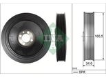 Ina 544 0150 10 Puleggia Albero Motore Per Opel Zafira B (A05) 167 Mm