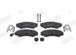 Jurid Set Di Pastiglie Freno Anteriori Per Fiat Ducato (250, 290) 573114J