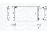 Magneti Marelli 350213194900 - Oe 1109113 Radiatore, Raffreddamento Motore Per Galaxy (Wgr), Alhambra (7V), Sharan (7M)