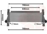 Van Wezel 18014701 - Intercooler Oe 5266887 Per Ranger (Tke)