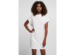 DáMské TričKo Urban Classics Ladies Rainbow Tee Dress Bianco - 4XL