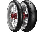 Pneumatici Avon Cobra Chrome AV91 MT90 B16 74H Tl Ww Whitewall Rinforzati Anteriori