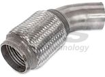 Hjs 83 00 8370 Tubo Flessibile Ø70 Mm Tubo Di Scarico Per Bmw 5 Touring (F11) 5 Berlina (F10) 3 Touring (F31) 3 Berlina (F30, F80) X3 (F25) X5 (E70)