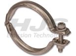 Hjs 83 13 2864 Fascetta Di Scarico Fascetta Ø80Mm Per Renault Twingo Iii Hatchback (Bcm) Per Smart Fortwo Coupé (453)