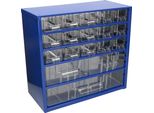 Kotarbau® Cassetta Per Officina Con Cassetti 306X282X155 Cassetta Di Smistamento 15K2M1G Magazzino Per Minuteria In Metallo