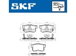 Skf Set Di Pastiglie Freno Posteriori Per Honda CR-V Iii (Re) Vkbp 90397 A