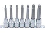 Bgs 5175 | Set Di Bussole Per Bit | Azionamento Quadrato 12,5 Mm (1/2") | Multidente Interno (Per Xzn) M5 - M14 | 7 Pz."