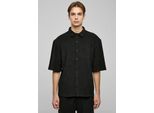 Urban Classics - Camicia In Spugna Nera - M