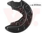 Van Wezel Parafango Disco Freno Per Vw Golf Vii Hatchback (5G1, BQ1, BE1, BE2) Anteriore Sinistro 5766371 Piastra Di Ancoraggio