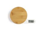 Livoo Bilancia Da Cucina Bilancia Digitale In Bambù Display Lcd Funzione Tara DOM466