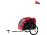 Rimorchio Per Biciclette Nobby "Senlima"" L, 75 X 86 X 80/145 Cm, Fino A 35 Kg"