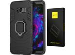Spacecase Custodia Protettiva X-Ring Per Galaxy S8+ Nero