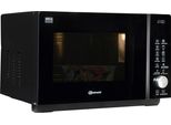 BAUKNECHT Mikrowelle MF 258 B, schwarz, B:49cm H:32,5cm T:46,8cm, Mikrowellen, intelligente Technologie ohne Drehteller, Mikrowelle