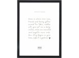 Cornice Per Foto Deknudt S47EK2 Nera 30X45 Cm In Plastica