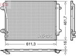 Denso DCN32012 - Condensatore Aria Condizionata Oe 3C0820411F Con Essiccatore Per Passat (365, 362), Passat Cc (357), Cc (358), Passat (3C)