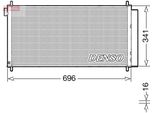 Denso DCN50121 - Oe 8845002420 Condensatore Aria Condizionata Con Essiccatore Per Auris (E18)
