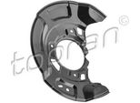 Topran 601 273 - Oe 47781 0D050 Piastra Di Ancoraggio, Asse Anteriore Destro Per Yaris (P13), Yaris (P9)