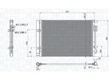 Magneti Marelli 350203100800 - Oe 97606 0U000 Condensatore Aria Condizionata Con Essiccatore Per I20 (Pb)