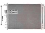 Van Wezel 82015706 - Condensatore Aria Condizionata Oe 97606D7000 Con Essiccatore Per Tucson (Tl), Sportage (Ql, Qle)