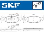 Set Pastiglie Freno Anteriori Skf Pastiglie Freno Per Fiat Grande Punto (199) Vkbp 80146 E