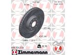 Zimmermann 600.3243.54 Disco Freno Oe 5QN615301A Compatibile Con Superb, Octavia, Kodiaq, Tarraco, Leon, Ateca, Formentor, Tt, Q3, Q2, A3 8Y, A3 8V, Arteon, Tiguan, Passat Cc, Passat 3BG, Passat 3B, Passat Alltrack, Golf Viii, Golf Vii, Golf Alltrack, Cc