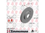 Zimmermann 600.3260.20 - Disco Freno Per A1 (Gb), Arona (Kj), Ibiza (Kj), Kamiq (NW4), Scala (NW1), Polo (AE1, AW1, BZ1), T-Cross (C11, D31)