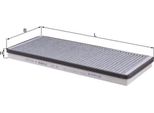 Mahle Lak 83 - Oe 9018300418 Filtro Aria Abitacolo Per Sprinter (W903), Sprinter (W901, W902), Sprinter (W904), Sprinter (W905), Sprinter (W909)