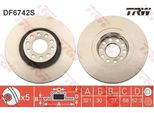 Trw DF6742S - Disco Freno Oe 4B3 615 301 A Per Passat (3B)