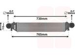 Van Wezel 30004380 - Intercooler Oe 2035000500 Per Classe C (W203), Classe C (CL203), Classe C (S203)