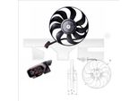 Tyc 837-0022 - Ventola Radiatore Per Leon (1M1), Toledo Ii (1M2), Octavia I (1U), Bora (1J), Golf Iv (1J)
