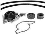 Graf KP618-1 - Oe 078 109 244G Pompa Dell'acqua + Zahnriemensatz Per A4 (8D), A6 (4A), A8 (4D)