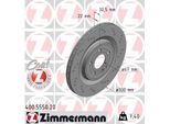 Zimmermann 400.5550.20 - Disco Freno Per Classe A (W177), Cla (C118), Cla (X117), Gla (H247), Glb (X247)