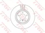 Trw DF6609S - Disco Freno Oe 6 778 647 Per Serie 1 (E88), Serie 1 (E82)