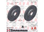 Zimmermann 150.2929.53 - Disco Freno Per Serie 1 (F40), Serie 2 (F45), Serie 2 (F44), Serie 2 (F46), X1 (F48), X2 (F39), F54, F60