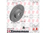 Zimmermann 150.3494.55 - Disco Freno Per X3 (F25), X4 (F26)