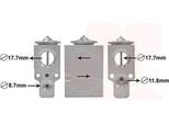 Van Wezel 43001488 - Oe 7701057563 Valvola Di Espansione, Impianto Di Climatizzazione Per Movano (X70)