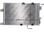 Mahle Ac 339 000S - Oe 9118897 Klimakondensator Per Astra G, Zafira A