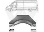 Van Wezel 3077145 - Passaruota Posteriore Sinistro Per Sprinter (W906), Crafter (2E)