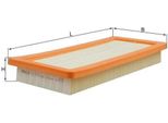 Mahle Lx 2738 - Filtro Aria Oe 1444SE Per Nemo, Fiorino, Qubo, Bipper (Aa), Bipper Tepee