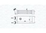 Magneti Marelli 351319204670 Intercooler Llk Adatto Per Peugeot Partner Tepee Turbo Intercooler