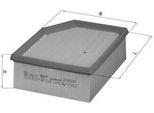Mahle Lx 795 - Filtro Aria Oe 1444SW Per Berlingo, Partner (5, G)