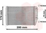 Van Wezel 17006410 - Oe 77364073 Scambiatore Di Calore, Riscaldatore Per Jumper, Ducato, Boxer